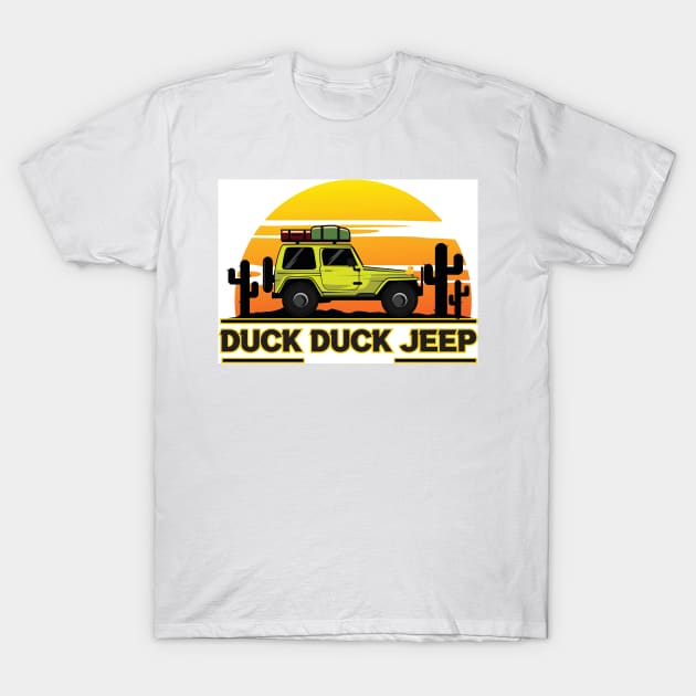 Duck Duck Jeep T-Shirt by Duck Duck Jeep